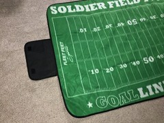 55″ x 37″ Soldier Field Football Field Polyester Mat for Football Action Figures