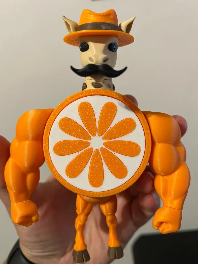 Italian Brainrot – Ganganzelli Trulala– Limited Edition Physical Figure Toy