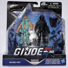 GI JOE 2015 50th Anniversary Marine Devastation – Gung Ho & Cobra Shadow Guard