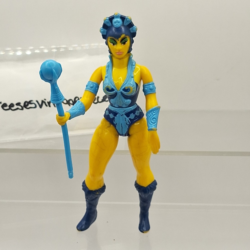 Vtg EVIL LYNN Motu Masters Of The Universe He-Man Action Figure Complete 25-20