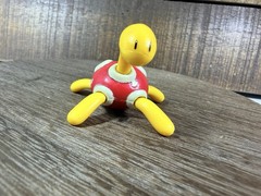 Pokemon Shuckle Figure Jazwares Nintendo Red Yellow Turtle Vinyl Figurine