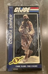 SIDESHOW G.I. JOE COBRA SNIPER THE ENEMY 100078 NEW UNOPENED SHIPS🌎WORLDWIDE