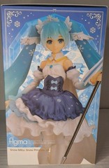 Max Factory figma EX-054 Snow Miku 2019 10th Anniversary Snow Princess:US Seller