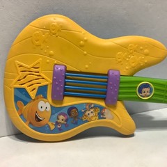 2012 Mattel Bubble Guppies Fin-Tastic Guitar Works 17″ Long