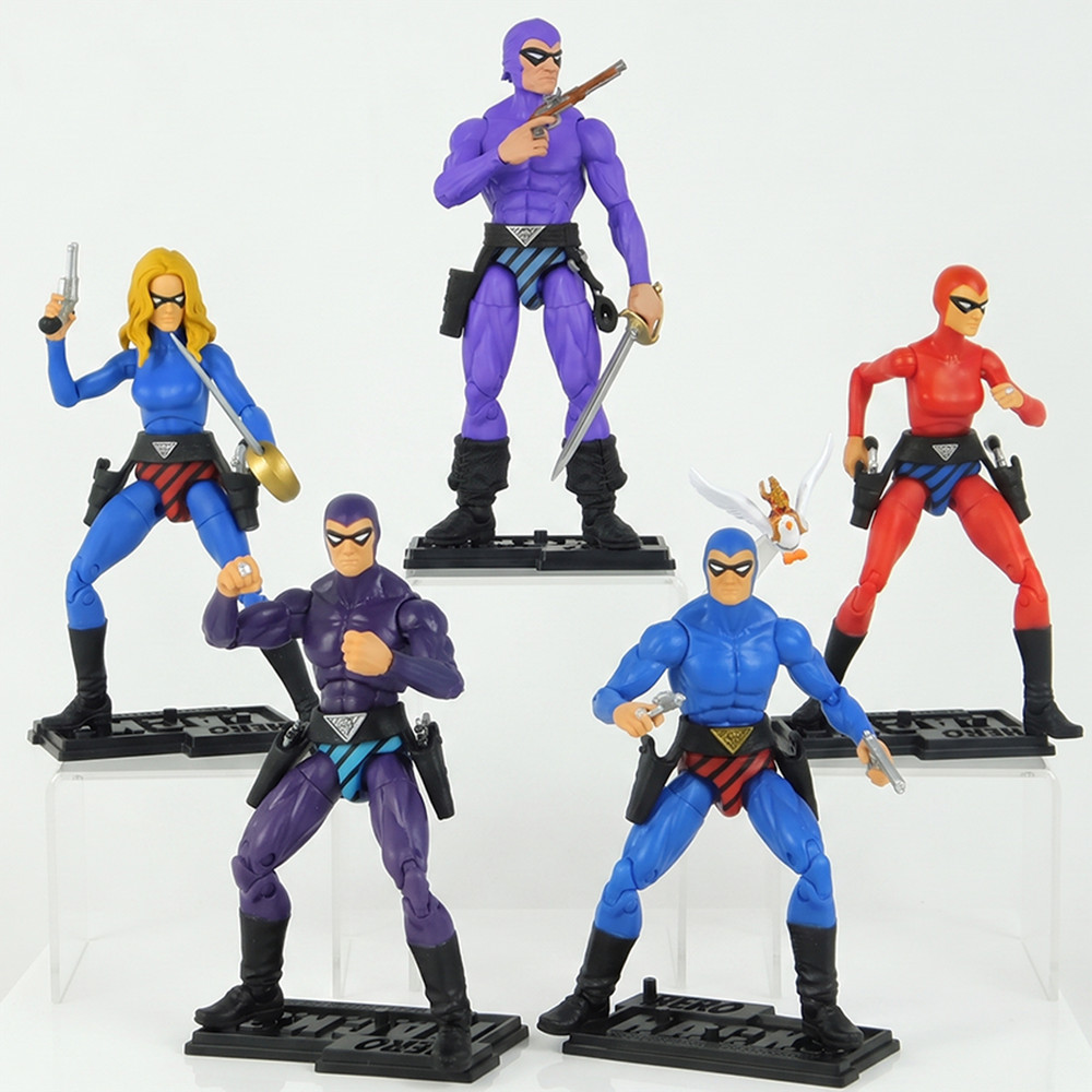 The Phantom Hero H.A.C.K.S. 5 PACK BUNDLE Phantom Series Action Figure