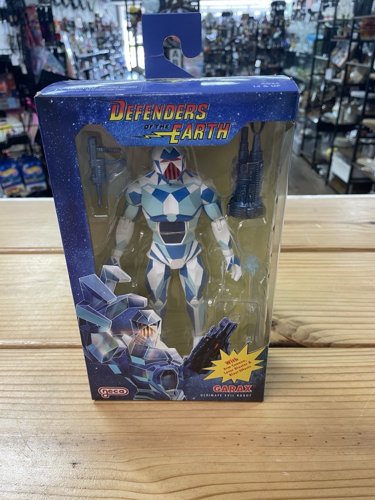 NECA Defenders Of The Earth Garax Ultimate Evil Robot NIB