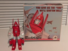 DX9 Richthofen Powerglide Transformers Masterpiece MP Scale Complete Mint