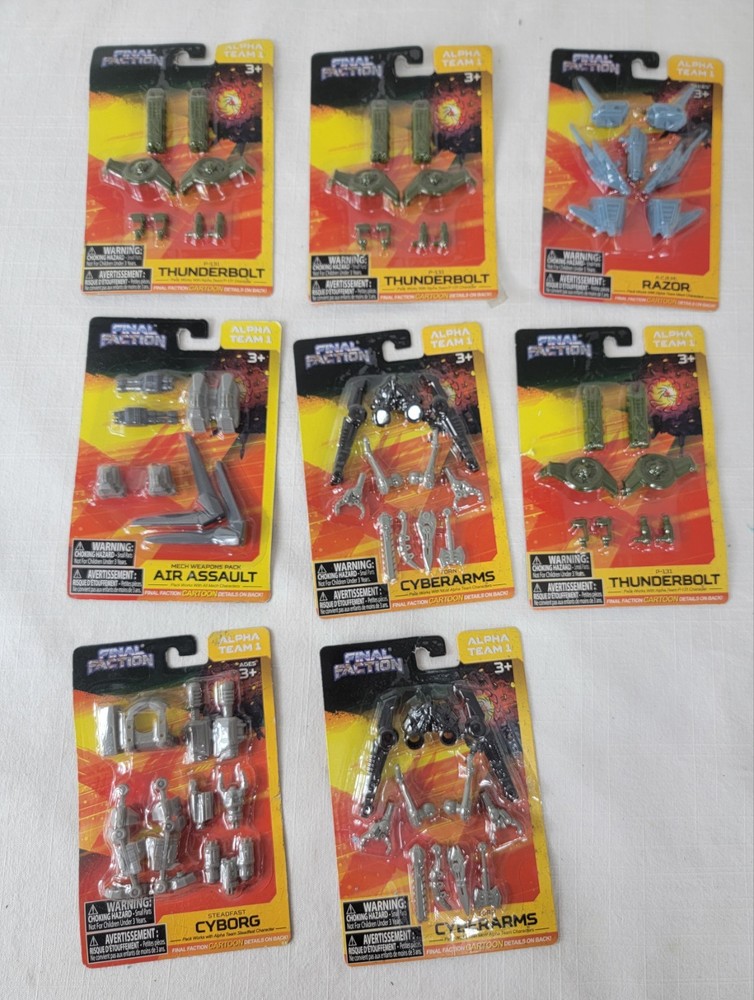 FS Final Faction Lot 8 Alpha Team 1 Weapons & Accessories