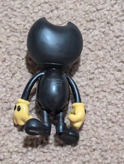 Bendy And The Ink Machine Toy Action Figure Phat Mojo 4″ Inches Yellow and Black
