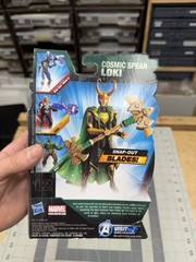 Marvel Avengers Cosmic Spear Loki #12 Hasbro 2011 Movie Series Action Figure MOC
