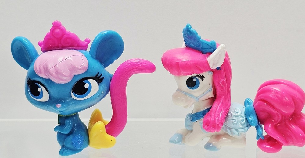 Disney Cinderella Princess Palace Pets Whisker Haven Figures -2pc Brie + Bibbidy