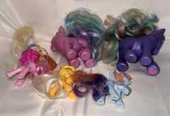 5 PONIES LOT MLP G3 (and more) Sweetberry Peach Surprise Rainbowdash Pinkie Pie