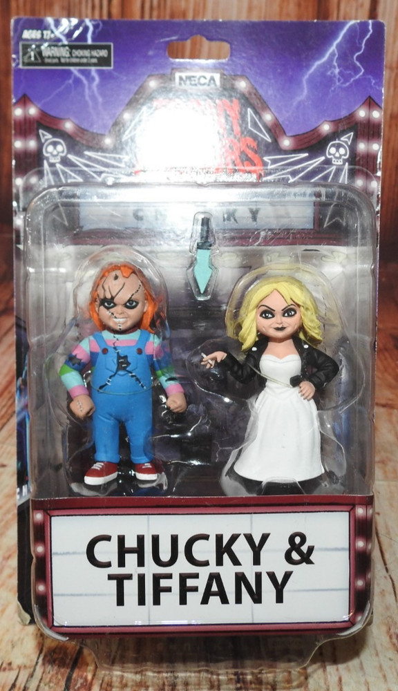 NEW!!! NECA – Toony Terrors – Chucky & Tiffany (bride of Chucky)