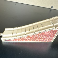 Britt Allcroft Vintage Thomas Wooden Bridge Tunnel Brick