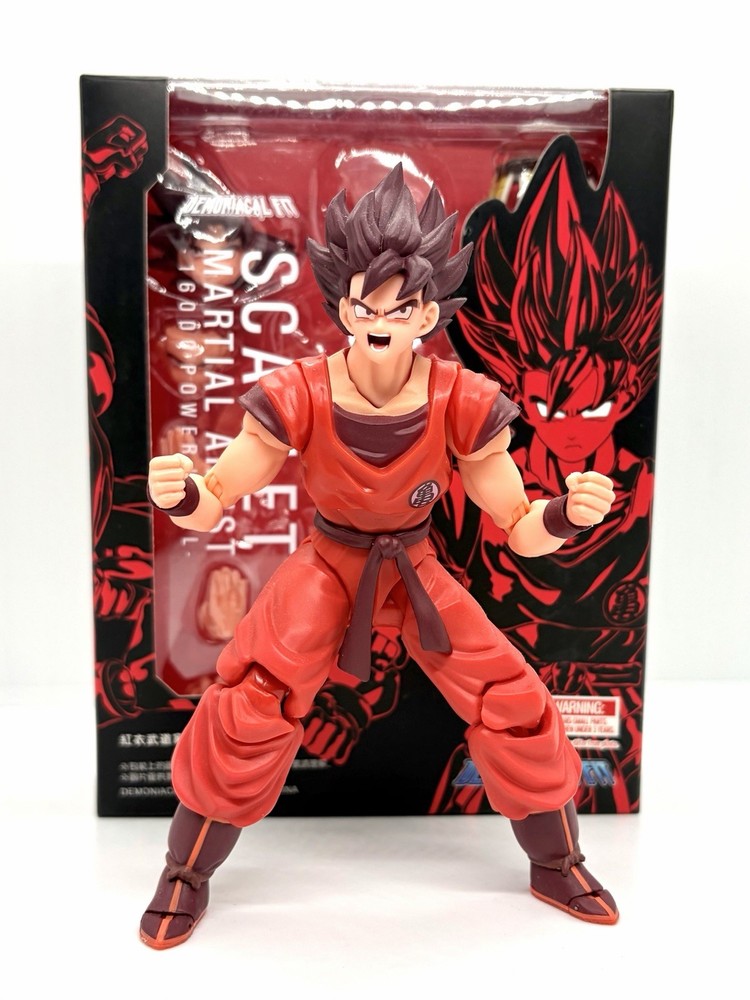 Demoniacal Fit Scarlet Martial Artist 16000 power level Kaio-Ken Goku NO BELT
