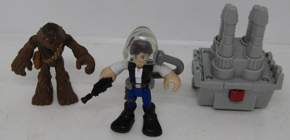 Star Wars Figures and Accessory 3-Piece Lot.