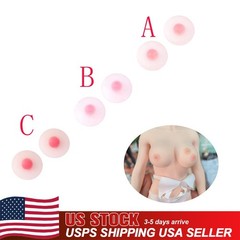 1/6 Female Silicone Breast Cover Nipple Accessories Chest Patches Fit 12″ Figure