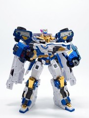 [2025 NEW] SAMG Metal Cardbot S Season 2 BLUECOP TRINITY 3-in-1 Combined Robot