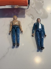 1980 Mego Dukes of Hazzard GENERAL LEE Plastic Toy Model Car And Figures