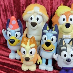 15X Bluey and Friends Family Figures Lot Assorted Figures FIGURE TOY TOYS RARE