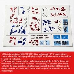 MSS STUDIO UV Transfer Sticker Upgrade Kit For SS86 OP MEMTE COLLECTION Prime