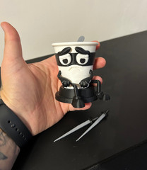 Italian Brainrot – Sad Capuchino assassino – Limited Edition Physical Figure