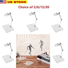 2/6/12/20 Pc 1/144HG/RG Hobby Action Base Gundam Model Stand Hobby Display Stand