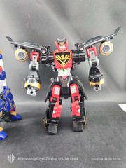 Metal Cardbot Black Hook & Fleta Z Transforming Robot Set USAship