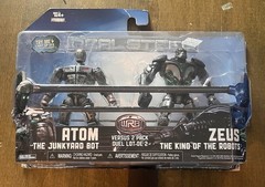 REAL STEEL Atom versus Zeus Action Figure Series 1