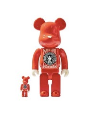 DesignerCon 2023 Medicom BearBrick BE@RBRICK OBEY Shepard Fairey 400% 100%