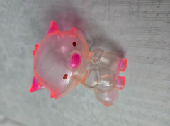 Jobi the Moon Fox Lil’ Sora Sakura soft vinyl Japanese toy figure pink clear