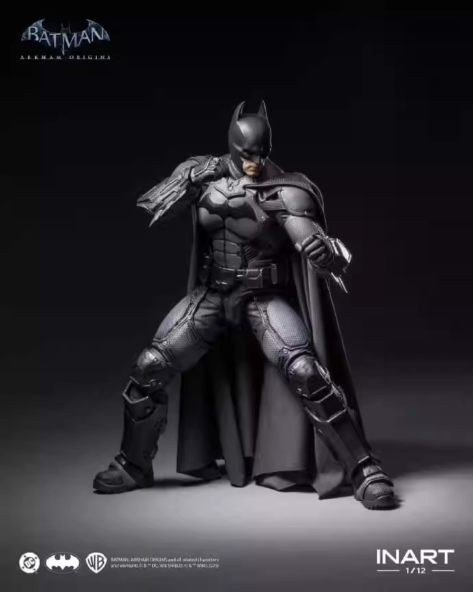In Stock INART Batman Arkham Origins 1/12 6″ Standard Ver. Action Figure