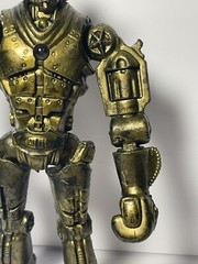 Jakks Pacific 2011 Real Steel set of 3 Figures – Six Shooter,Ambush,Midas Gold