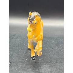 Vtg Imperial Toy PVC Prancing Horse Mare Stallion Figurine Collectible 3.5″ x 3″