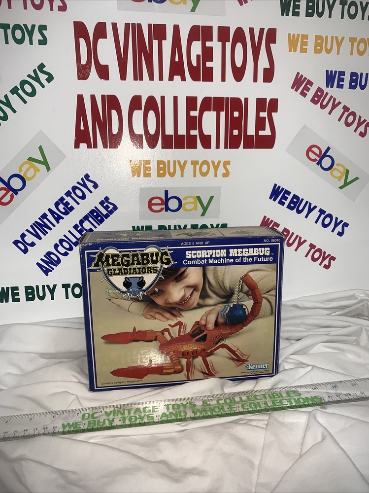 Vintage 1979 Kenner MegaBug Gladiators Scorpion MegaBug NEW IN OPENED BOX L@@K!!