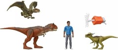 Jurassic World Chaos DARIUS ADVENTURE Pack – 3 DINOSAURS + Net Launcher 🌟NEW🌟