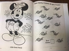 Disney Mickey & Friends My Terrific Book to Color ~Great Day 144 Pages, 30 Books
