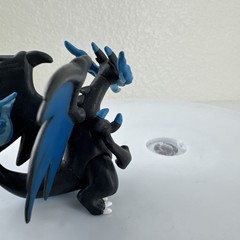 Vtg Nintendo Blue MEGA CHARIZARD X Pokemon TOMY 2.5″ Articulated Mini Figure