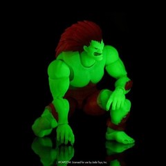Ultra Street Fighter II Blanka Glow-in-the-Dark 6″ Jada EE Exclusive – IN HAND