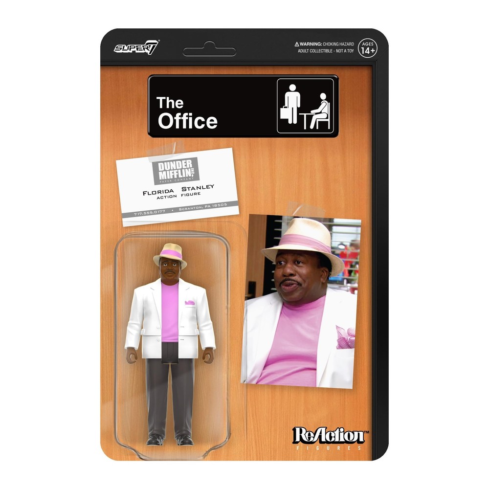 Super7 The Office Stanley Hudson (Florida) – 3.75″ The Office Action Figure