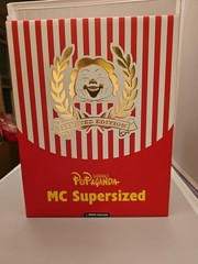 Unopened MINDstyle Ron English MC Supersized 10″ Vinyl Green Black Light MAYBE?