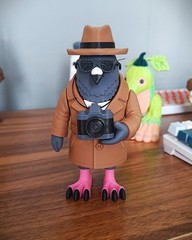 Italian Brainrot – Spioniro Golubiro 3D Printed Figurine Toy For Kids & Adults
