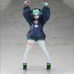 17 cm/ 6.7 in Cyberpunk Edgerunners Figure The Gun Rebecca Anime Figure No Box