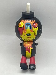 Jamungo 3″ BUD Series 3 Hurley Magic Vomit Mouth by Jon Burgerman – Missing Arms