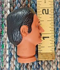 Vintage Excel Legends of the West 1975 Wyatt Earp Head 9-1/2″ Scale