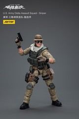 JOYTOY 1/18 action figures U.S.Army Delta Assault Squad Sniper