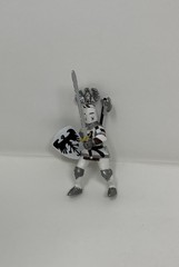 PAPO Toys – White, Black and Silver Knight 2002 – Medieval Figurine