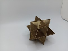 Retro Bit for Tron vintage style / Legacy display gold silk color BIT