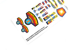 CUSTOM STICKERS for Kenner CENTURIONS Skybolt toy with BONUS LOGOS