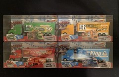 Disney Pixar Cars RARE COMPLETE SET of ALL 20 HAULERS from 2006 Cars Movie